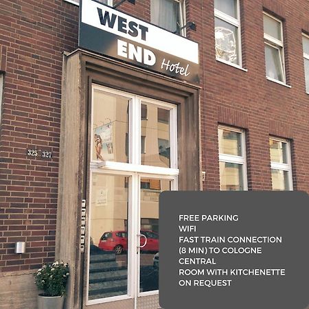 Hotel Westend Kolín nad Rýnem Exteriér fotografie
